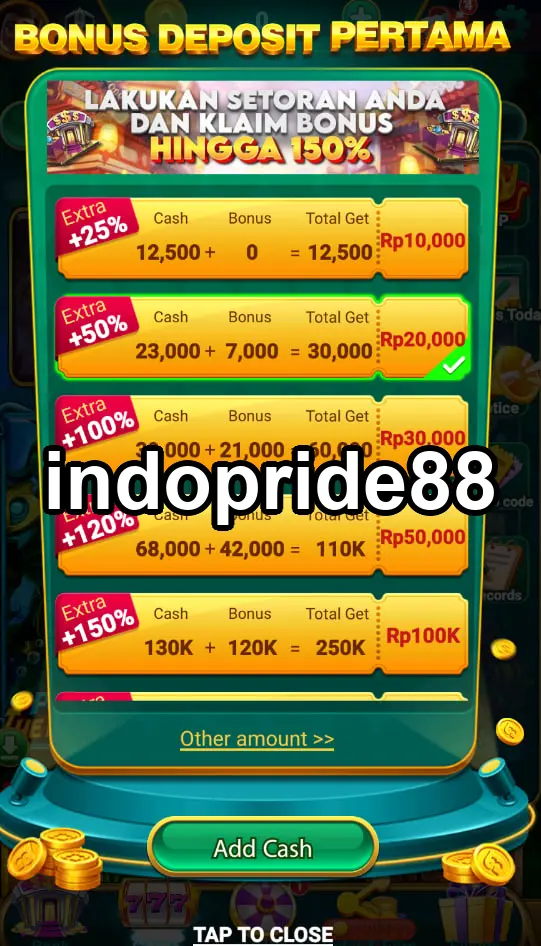 indopride88 Tangkapan Layar - APK Resmi